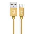 Cabo ELG USB Tipo-C TC10BG 1 Metro Dourado