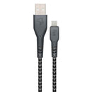 Cabo ELG USB Tipo-C 1 Metro Nylon Balístico Preto - TC10BL