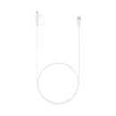 Cabo USB Samsung 2 em 1 Micro USB e Tipo-C EP-DG930D