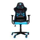Cadeira Gamer Dazz Prime-X Almofadas de Lombar e Pescoço, Preta/Azul