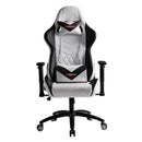 Cadeira Gamer ELG Trooper CH21 Apoio para Cervical e Lombar, Branca